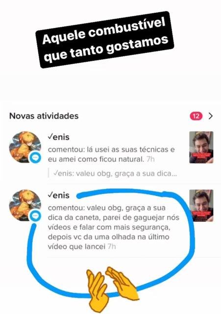 Depoimento de aluno 3 do Destrave na Câmera