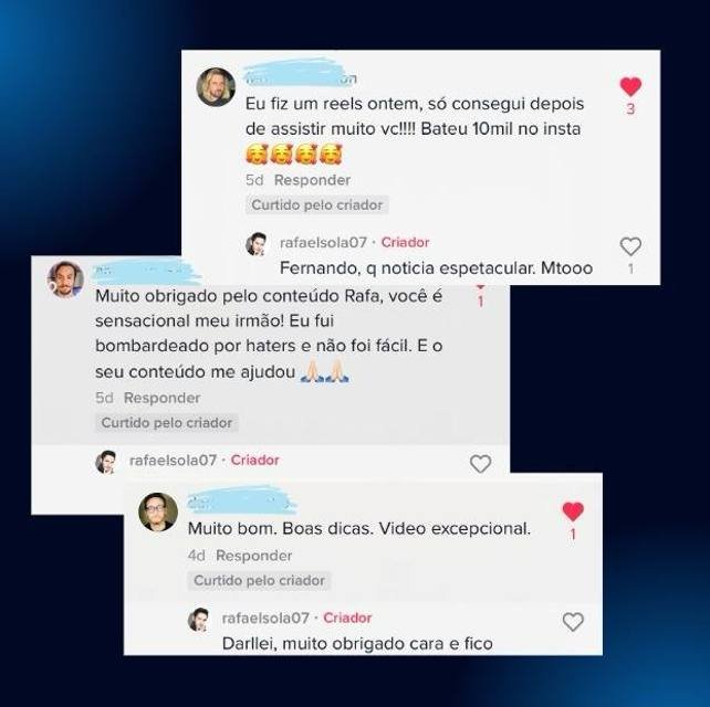 Depoimento de aluno 4 do Destrave na Câmera