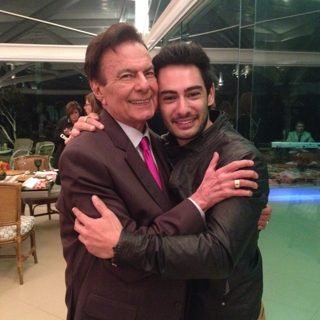 Rafael Sola com celebridade e parceria 2
